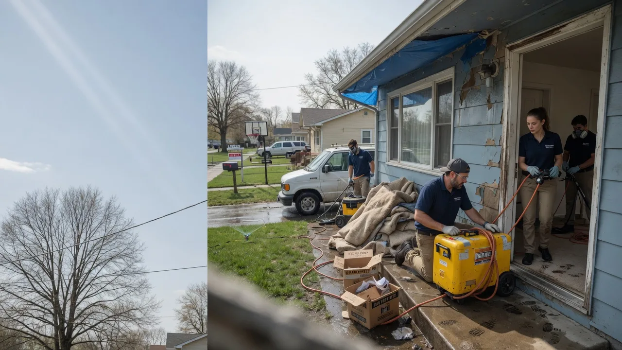 Basement Flood Cleanup in Huxford, AL near me
